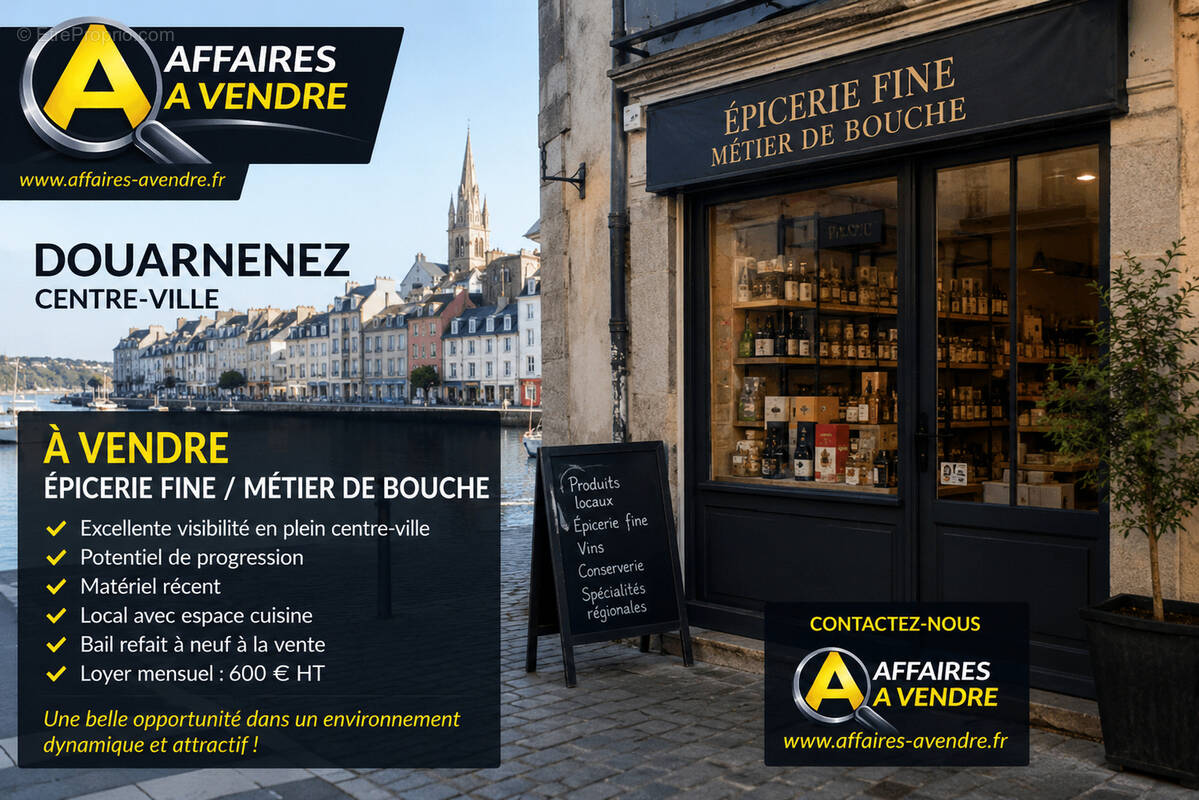 Commerce à DOUARNENEZ