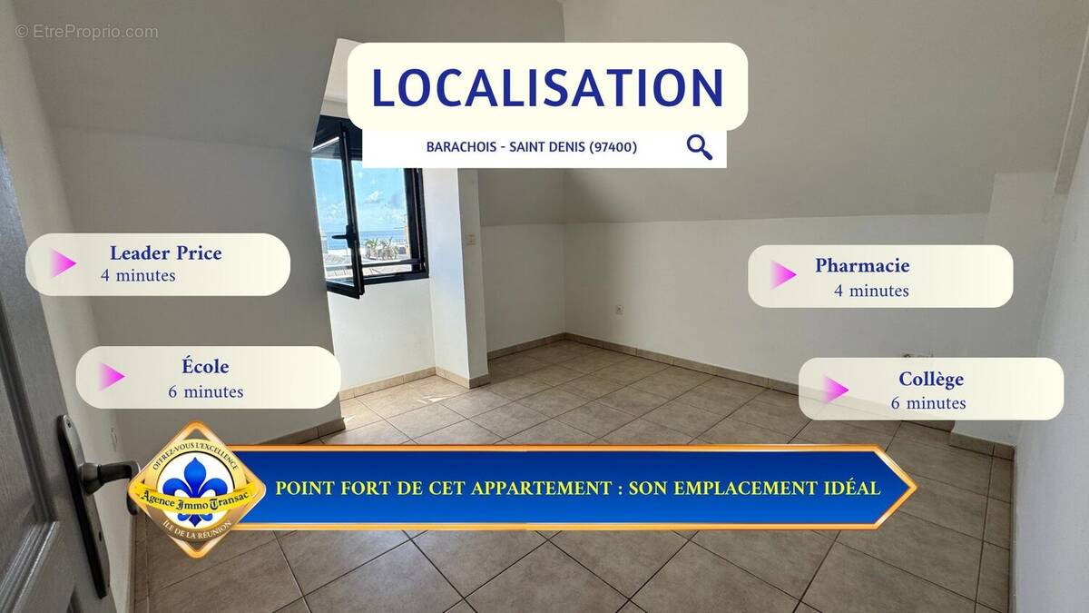 Appartement à SAINT-DENIS