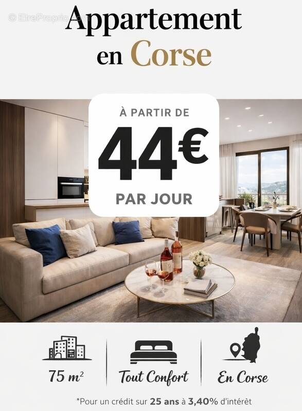 Appartement à BELGODERE