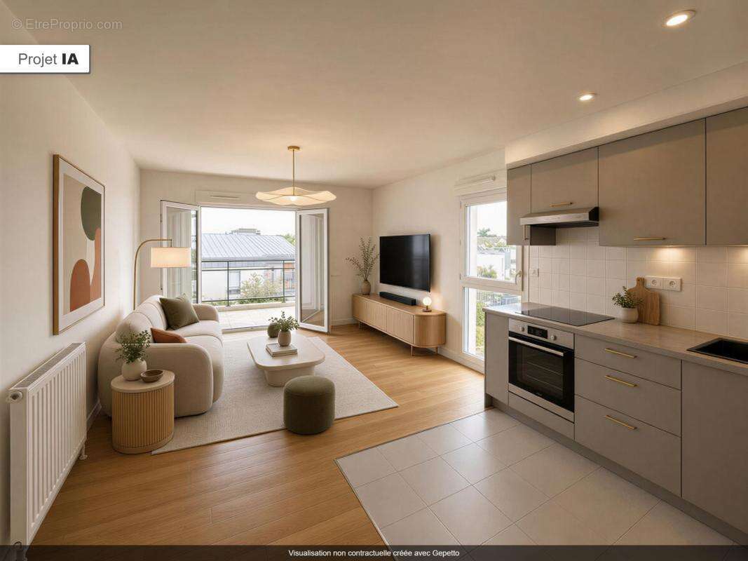 A vendre angers chu appartement type 3 - balcon ascenseur ga - photo 3