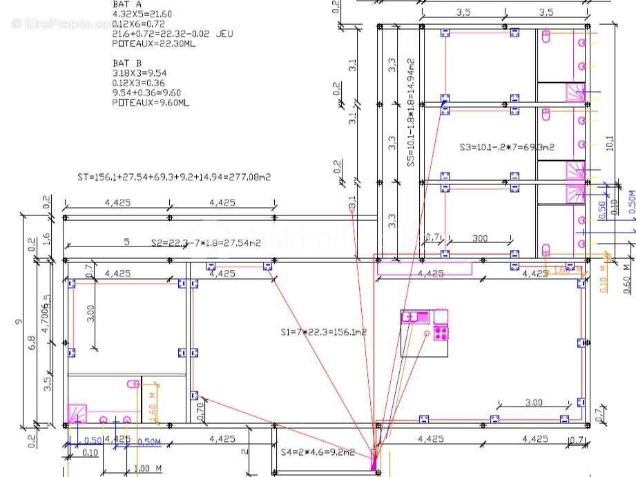 97310 – kourou – propriété d’exception sur 2,6 hectares – maison 5 pièces – piscine – suite parentale – 3 chambres de 21 m² avec - photo 16