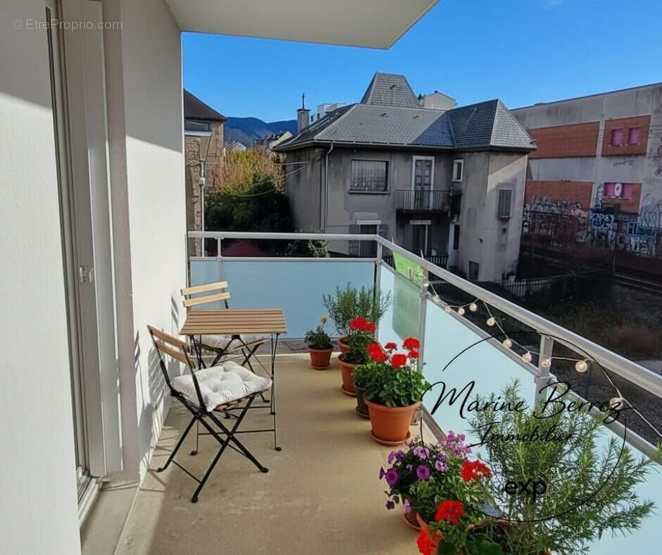 Balcon - Appartement à CHAMBERY