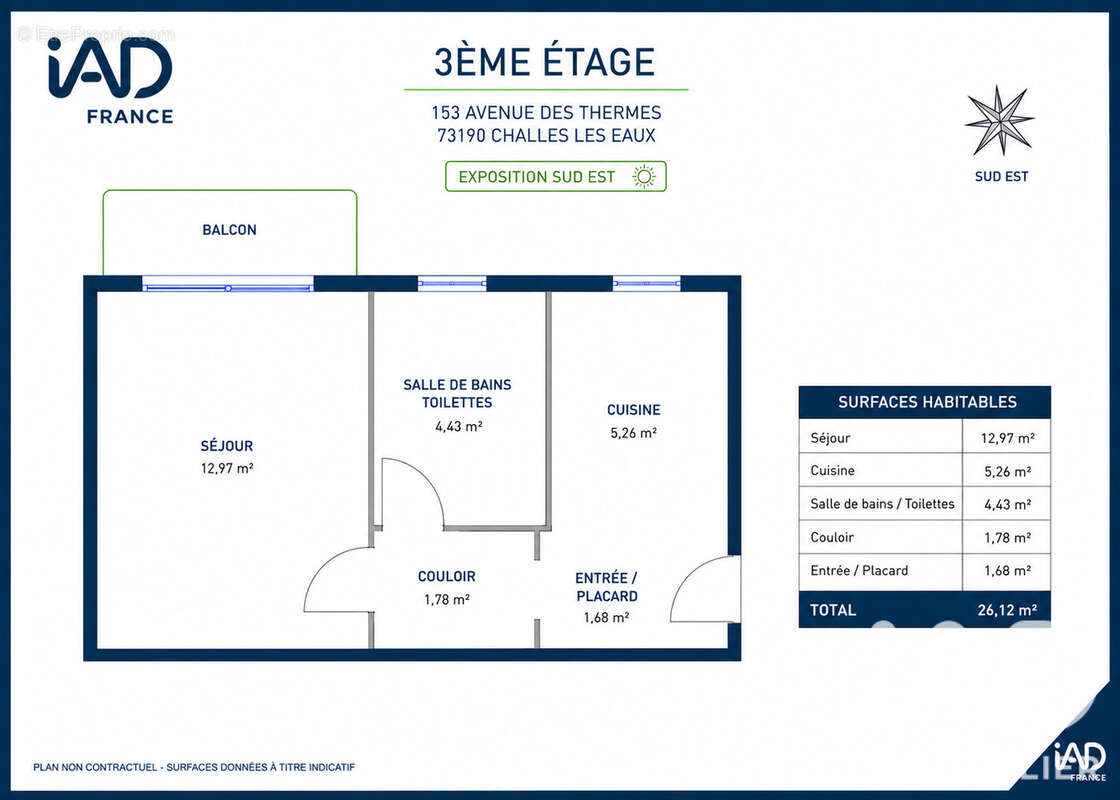 Photo 6 - Appartement à CHALLES-LES-EAUX