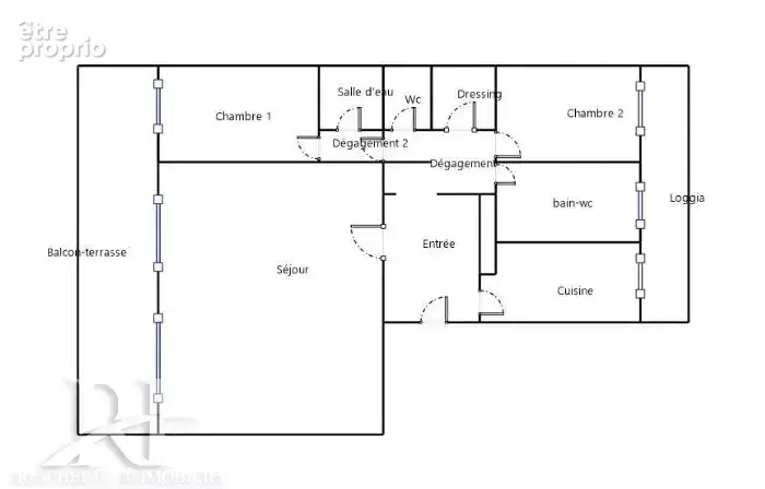 CANNES Montfleury 3P de 105m2 avec terrasse - photo 5
