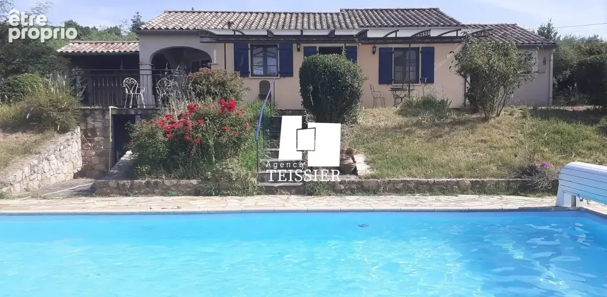 Exclusivité, Sud Ardèche : 07140 Les Vans, villa au calme avec - photo 1
