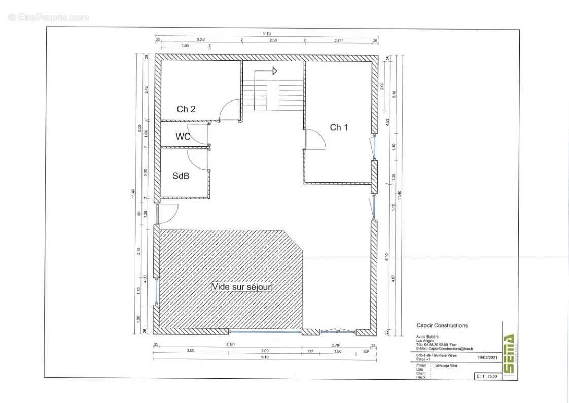 Maison à LES ANGLES