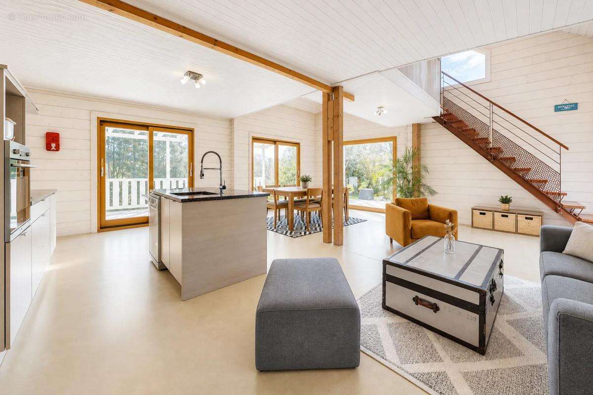 Maison bois lumineuse, plain-pied et nature - photo 5