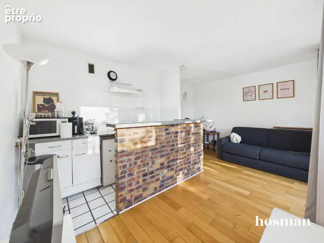 Studio lumineux – 23,46 m² – Étage élevé avec ascenseur – Avenue Aristide Briand, Montrouge - photo 4
