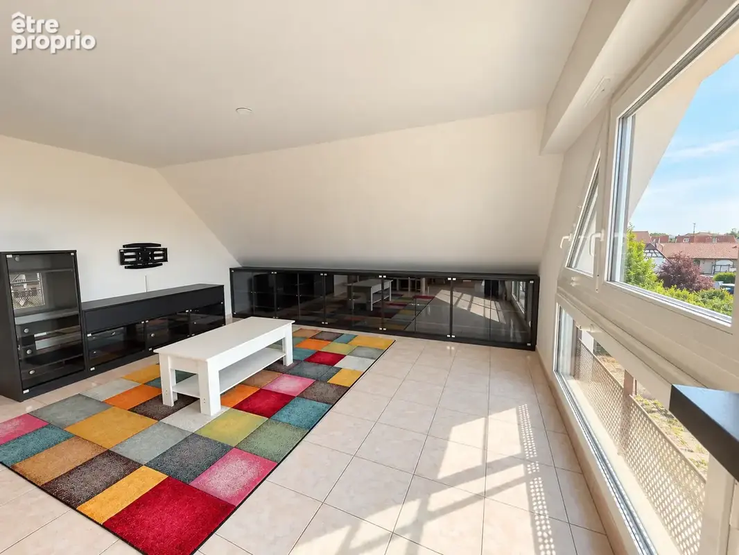 Wolfisheim Appartement 3/4 pièces en attique duplex avec terrasse, garage et cave - photo 4