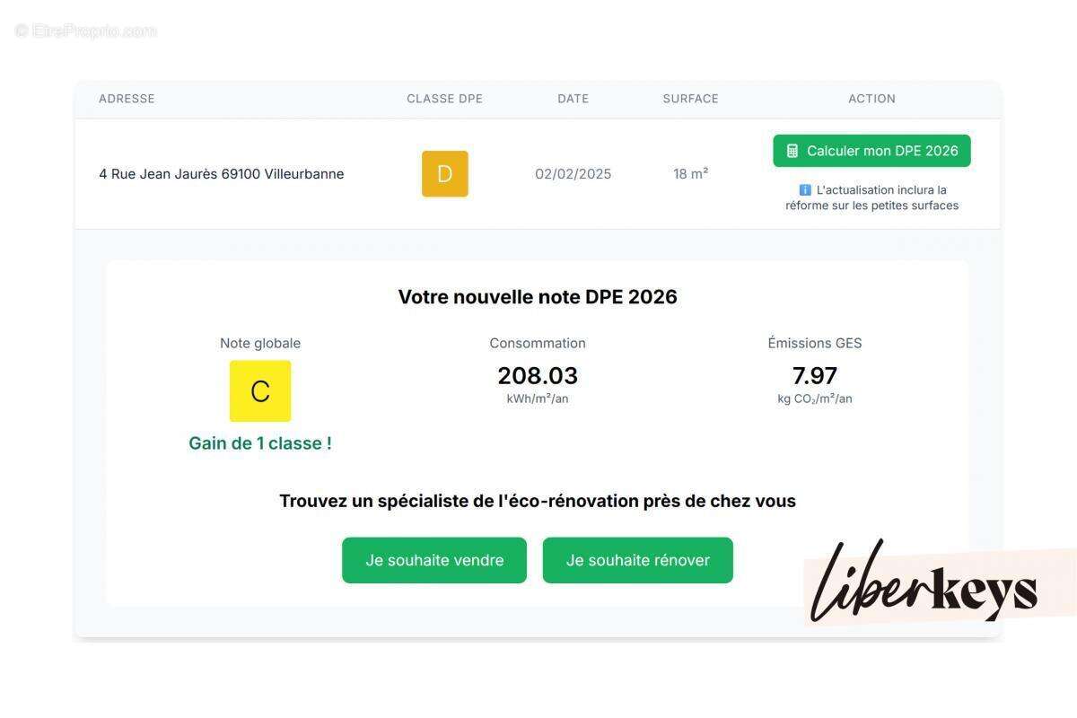 Appartement à VILLEURBANNE