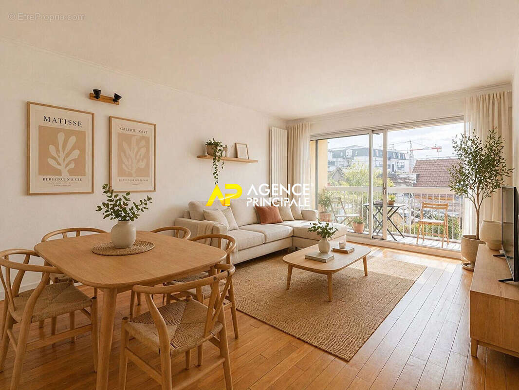 Sartrouville - La Vaudoire - Appartement 3 pièces 61.48 m2 avec balcon, parking et cave - photo 4