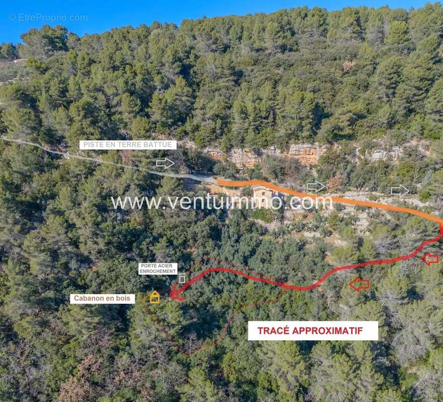 Terrain à SAINT-CEZAIRE-SUR-SIAGNE