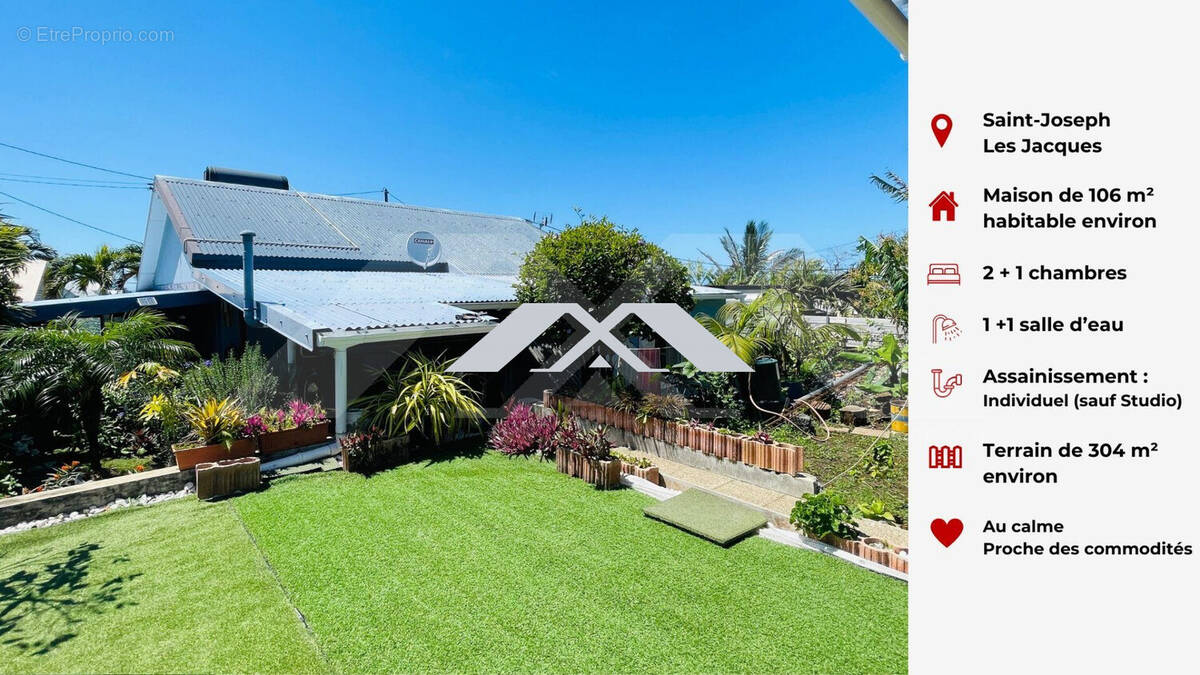 Appartement à SAINT-JOSEPH