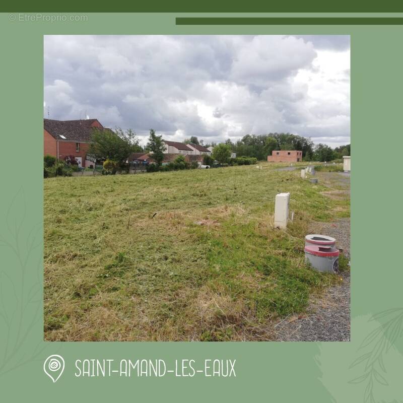 Terrain à SAINT-AMAND-LES-EAUX