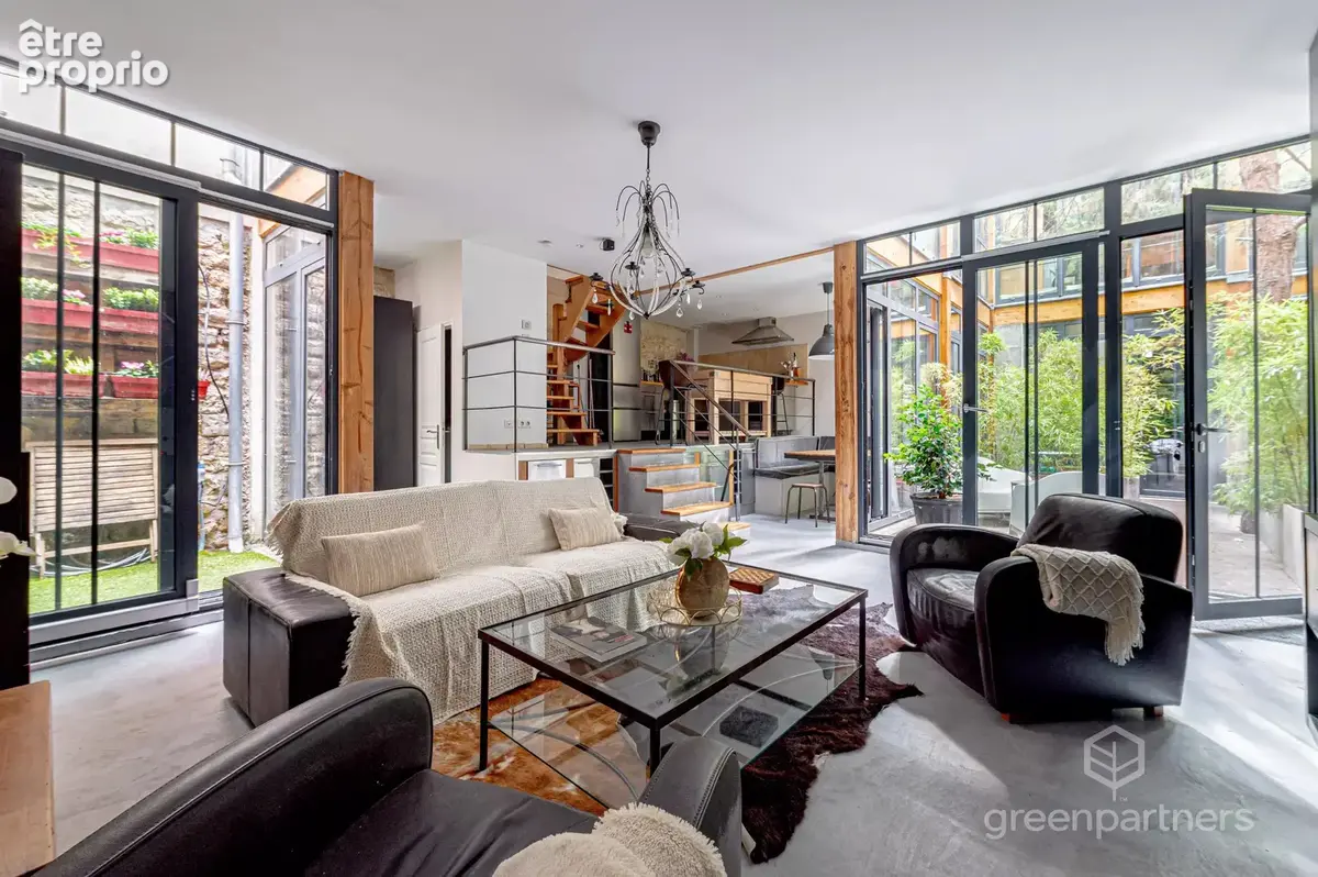 Halles Secrétan – Loft familial 3 chambres avec extérieur - photo 2