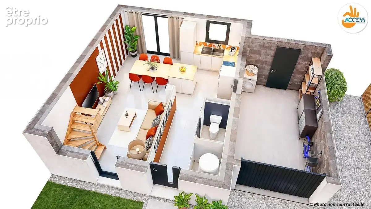Maison 4 pièces 62 m2 - photo 3
