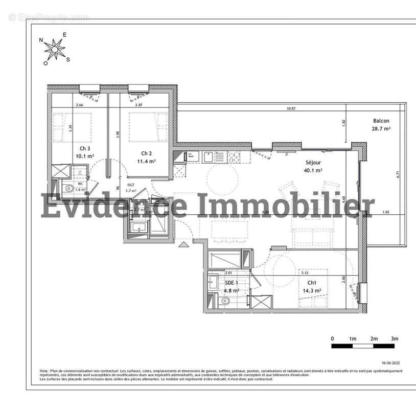 Appartement à AIGUEBLANCHE