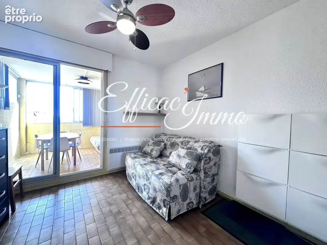Exclusivité – studio cabine 28 m² – front de mer - photo 3