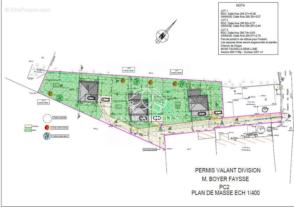 Terrain 600 m² à Tassin-La-Demi-Lune  - photo 5