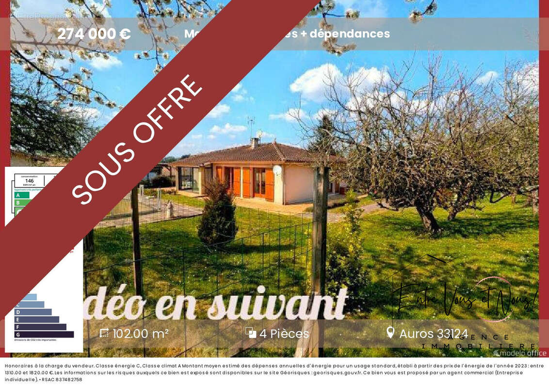 Maison à AUROS