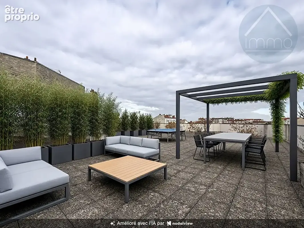 Penthouse d'exception - terrasse panoramique de 200m2 - vue paris - photo 4