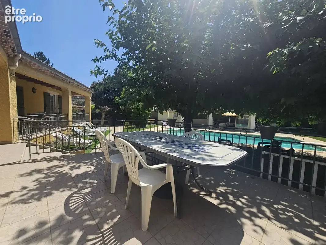 Viviers - belle villa de plain pieds avec piscine - photo 2