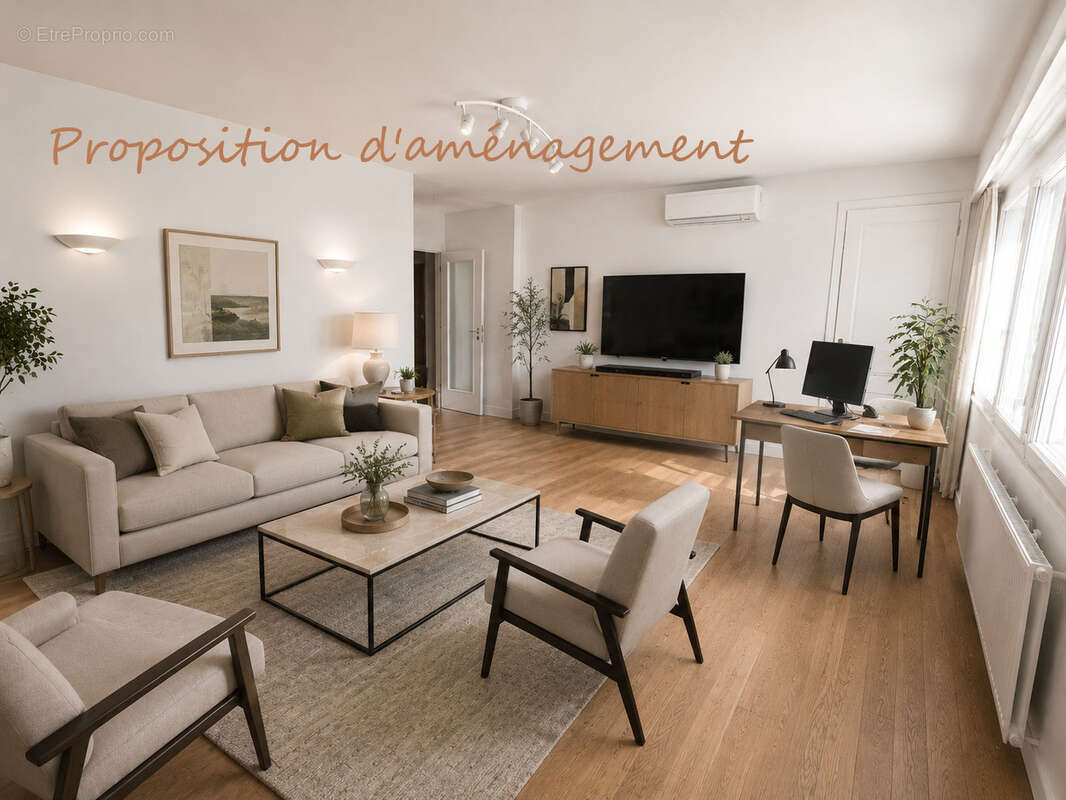 Appartement -Parking -Cave - photo 2