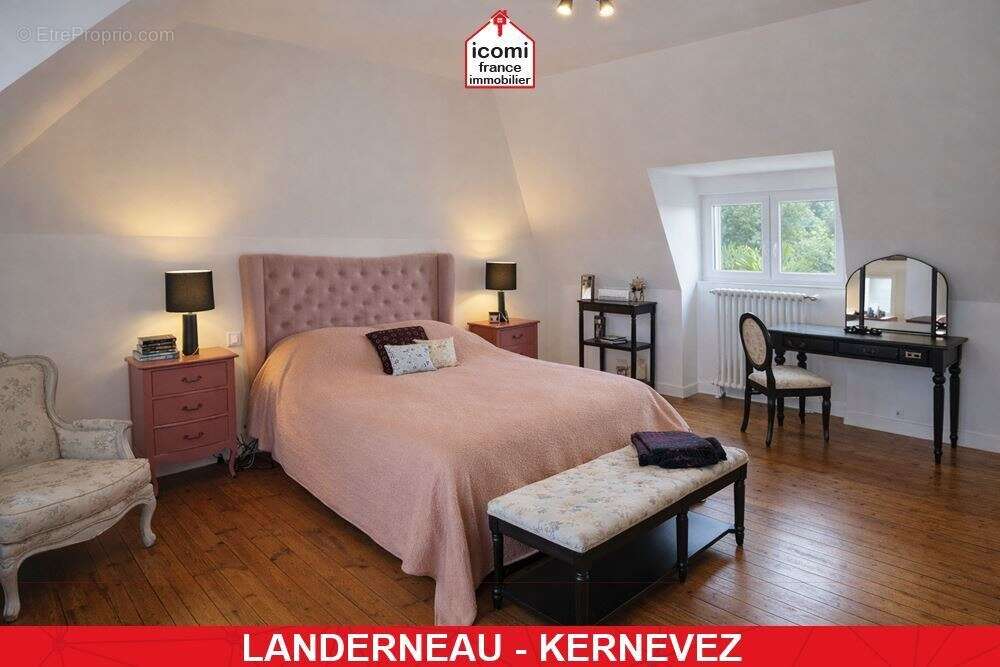 Finistere - landerneau (29800) - a vendre - propriete de 200m² - espace vie 100m² - 5 chambres - terrain 3000m² - coup de coeur  - photo 8