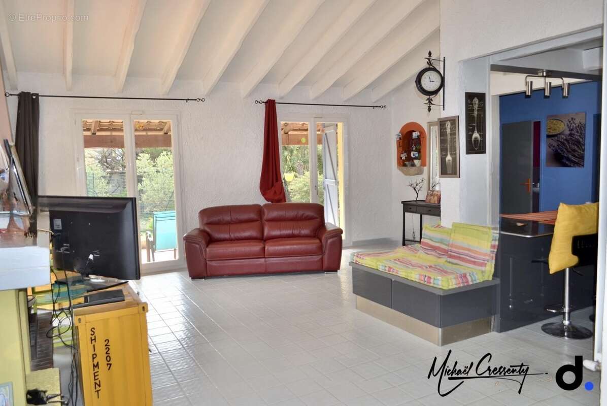 salon - Maison à AUREILLE