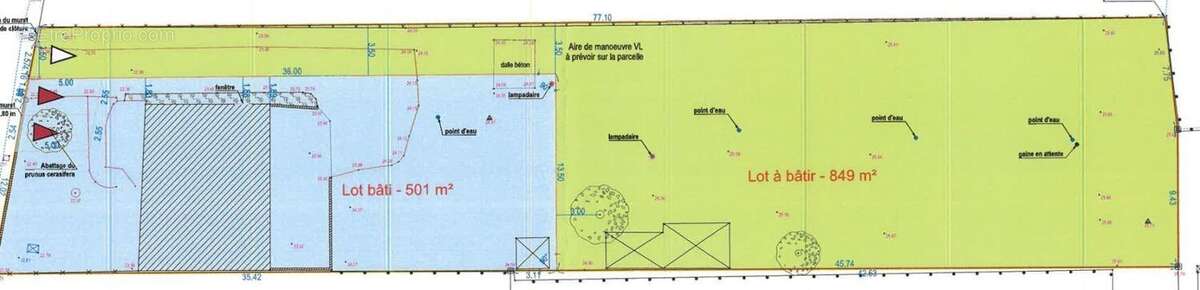 Terrain à LA BAULE-ESCOUBLAC