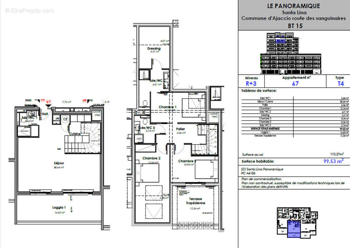 Appartement à AJACCIO