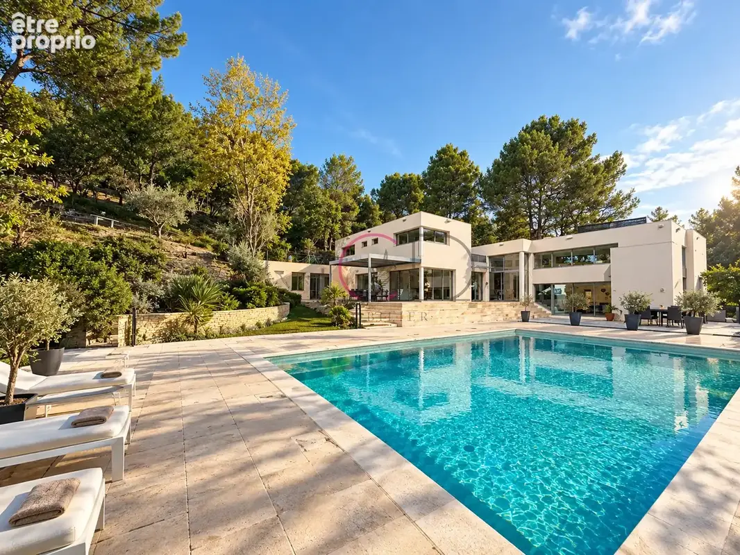 Maison contemporaine 290 m2 sur 7700 m2 - 10 min d'Aix-en-Provence - photo 3
