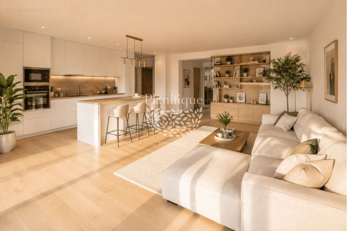 Ferney-Voltaire : sublime cinq pièces avec double balcon aux portes de la Suisse - photo 2