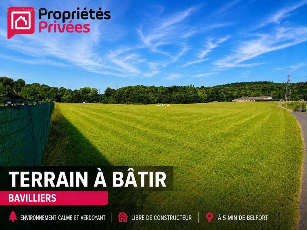 Terrain à BAVILLIERS