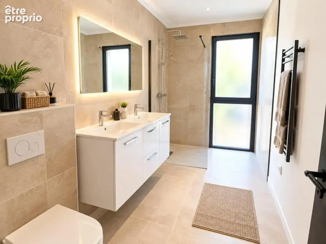 A vendre : villa neuve contemporaine avec piscine – 166 m² t5 - photo 6