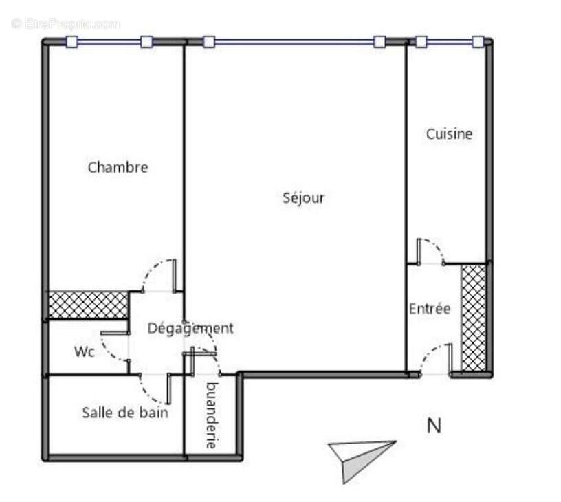 Appartement à PARIS-16E