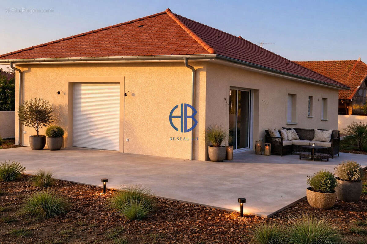 Villa 4 chambres plain pied  132 m² - photo 2