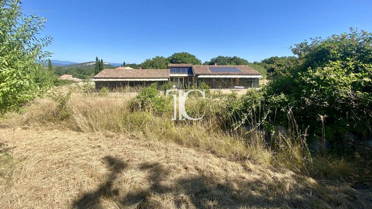 Secteur lussan, maison plain-pied 180m2 de conception bio-climatique, sur parcelle 6055m2 - photo 23