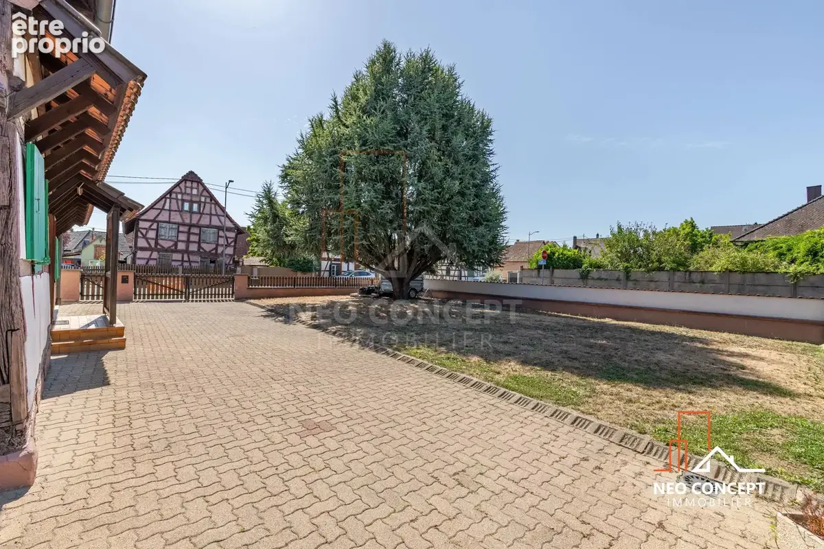 Maison alsacienne de 106 m2 habitables sur 4,28 ares de terrain sis Herrlisheim. - photo 4