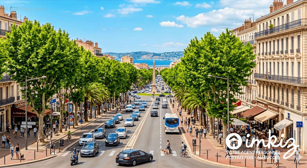 Appartement à MARSEILLE-6E