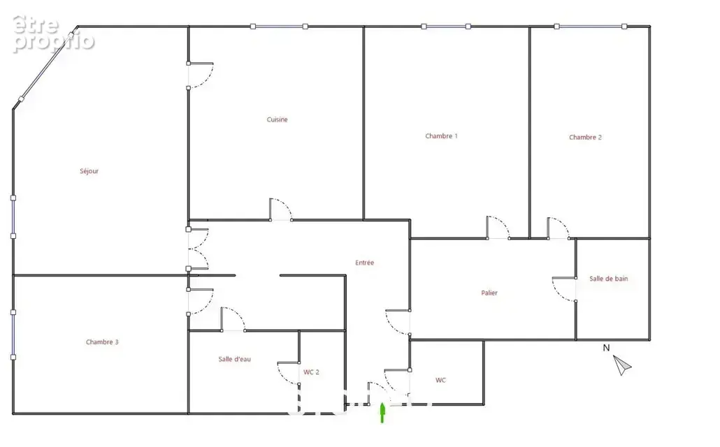 Paris 16 eglise d'auteuil i sectorisation jb say i appartement familial i 3 chambres i ascenseur et parking - photo 13