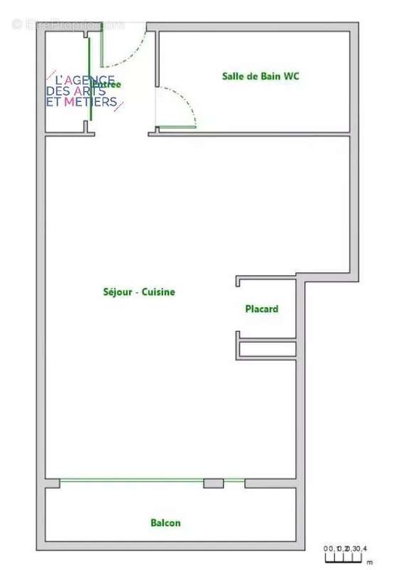 Appartement à PARIS-18E
