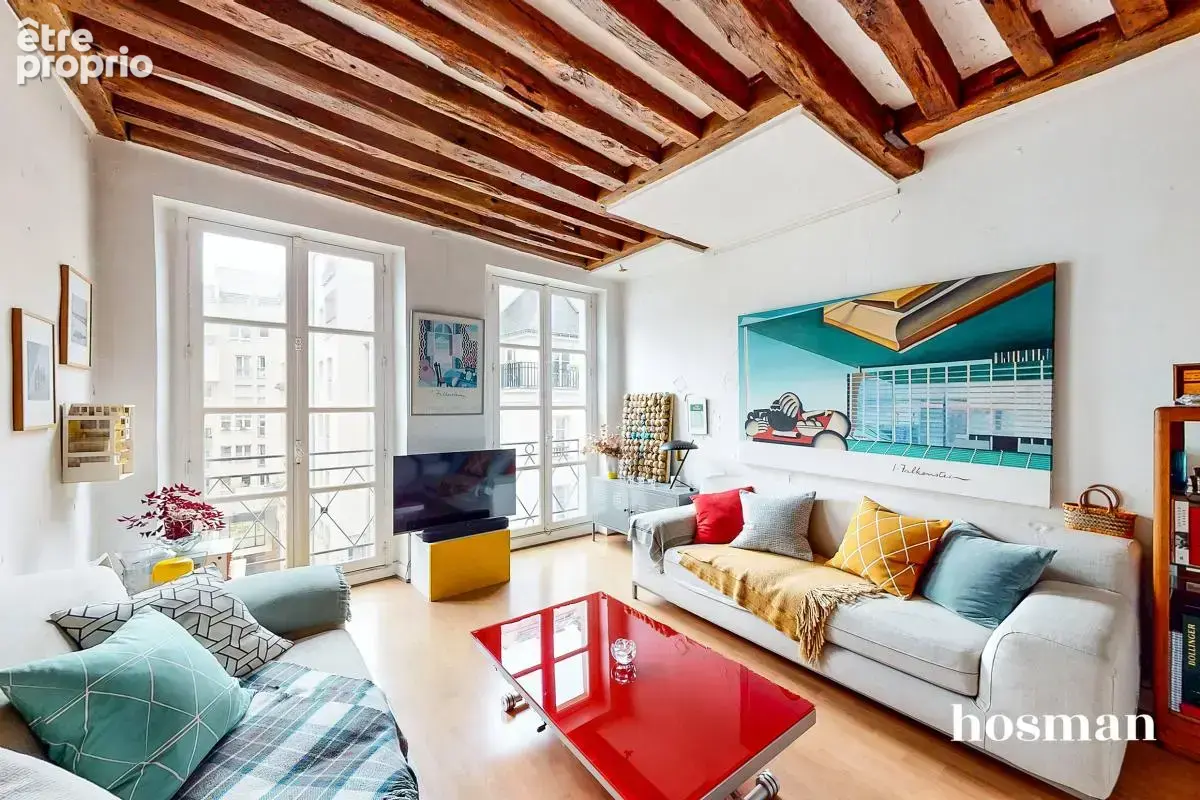 Appartement 2 pièces 40 m² lumineux avec vue dégagée - Rue Saint-Martin, Paris - photo 2