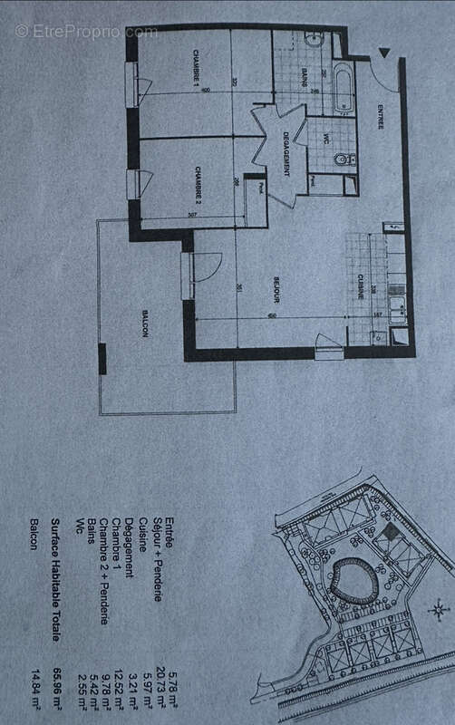 Appartement à COURCHELETTES