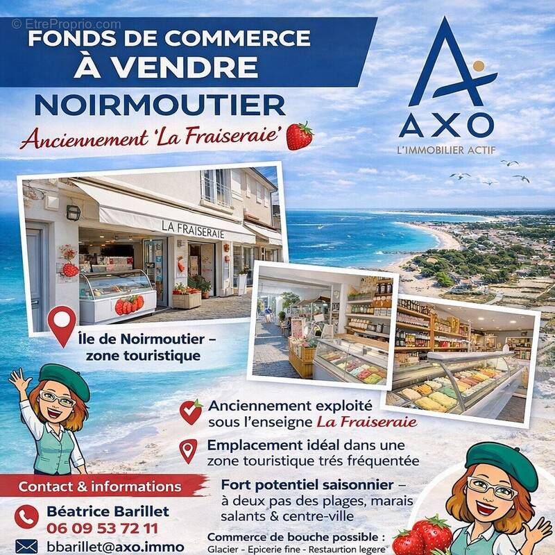 Commerce à NOIRMOUTIER-EN-L'ILE