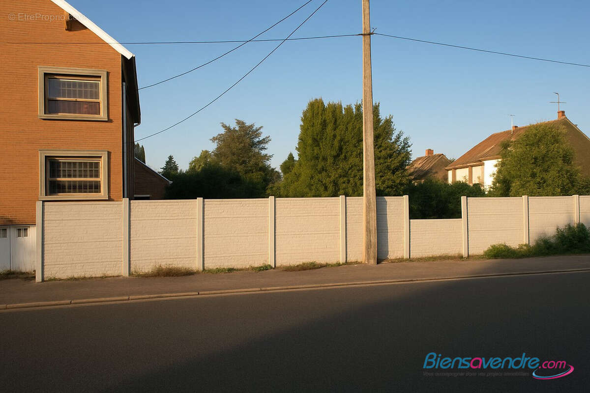 Terrain  - Maison à VALENCIENNES