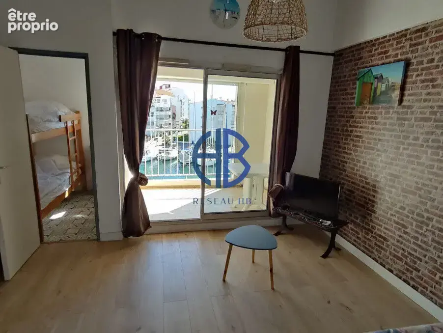 Cap d'agde iles des pecheurs appartement 3 pieces-parking et celliervue chenal - photo 11