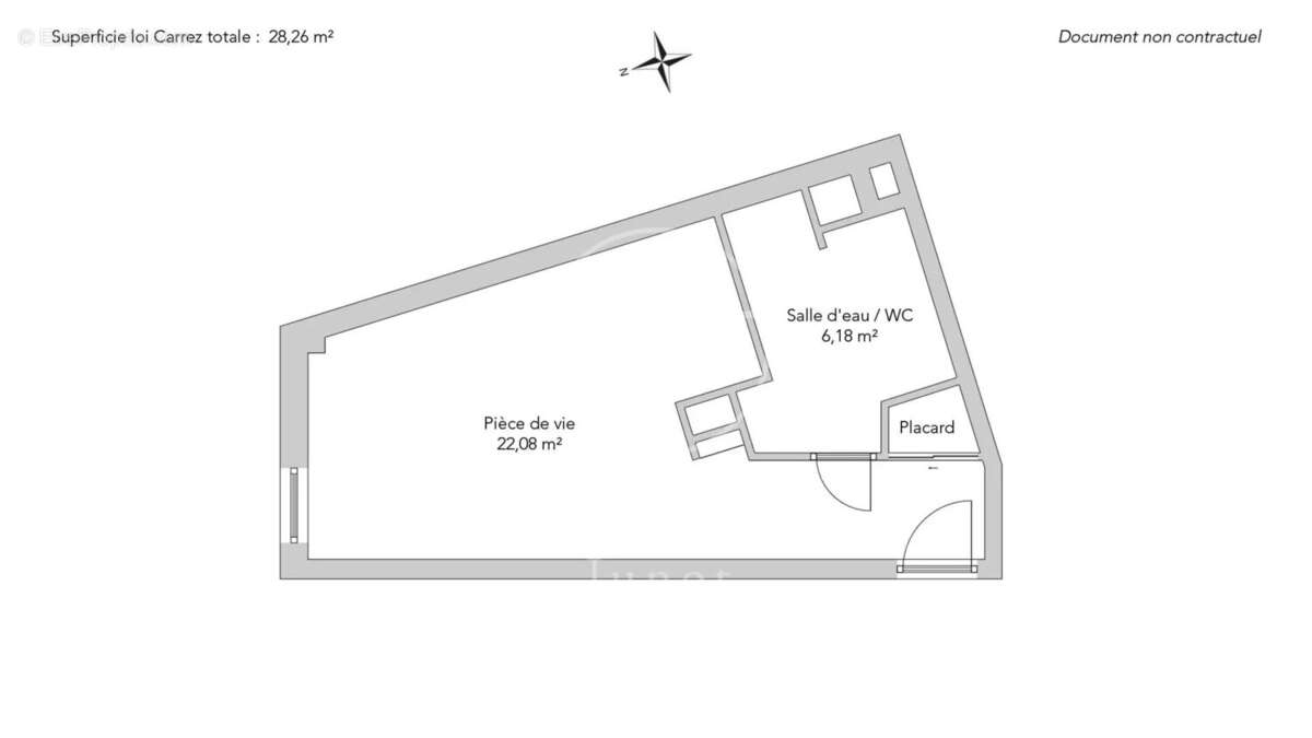 Appartement à PARIS-18E