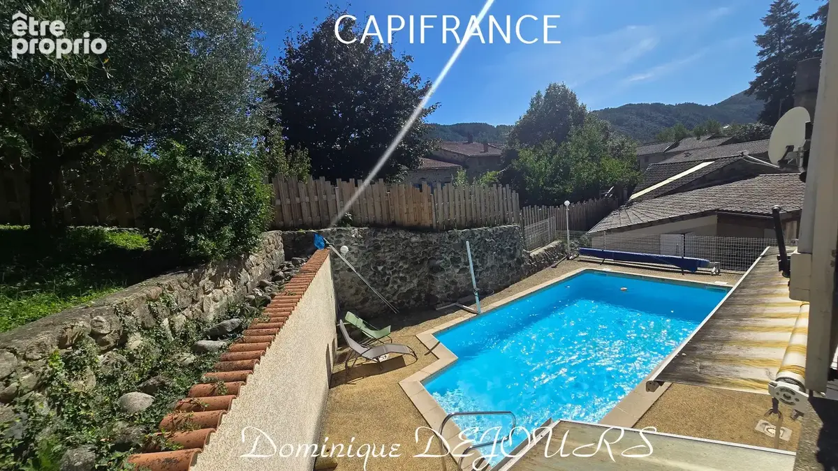 Ardèche, Vallée de l'Eyrieux, St Fortunat,grande maison et gîte à exploiter - Jardin - Source - Grand Garage - photo 29