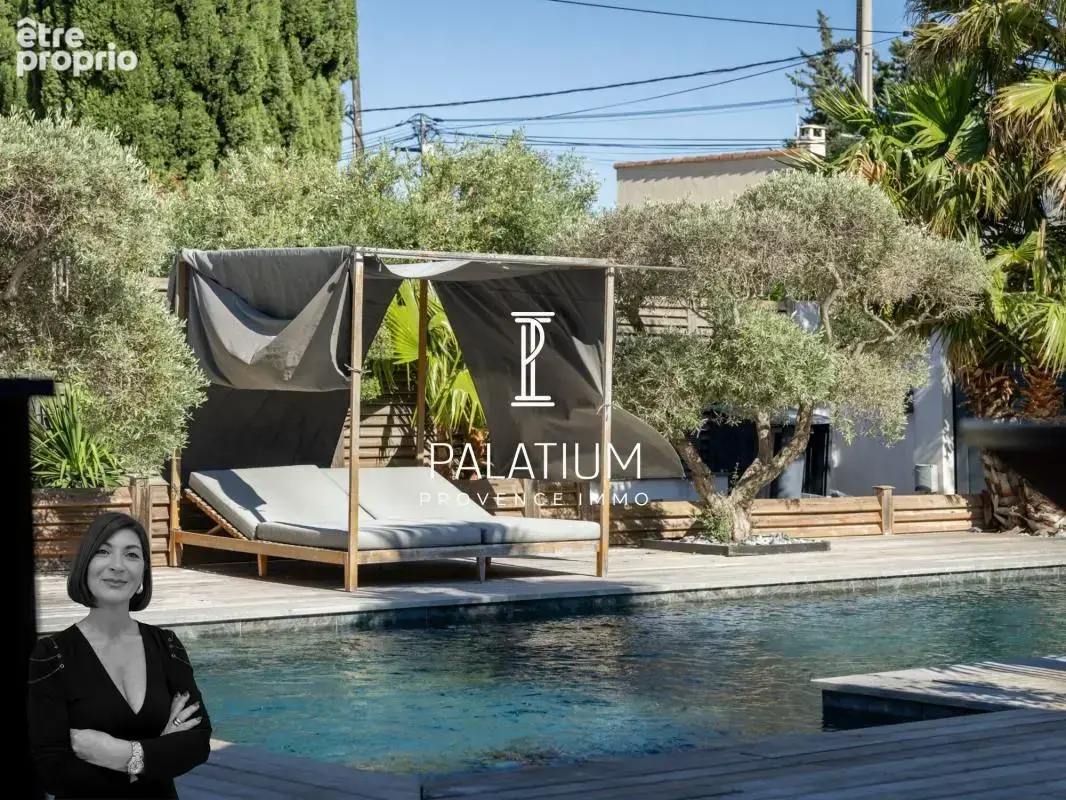 Villa contemporaine, piscine, jardin paysage - photo 4